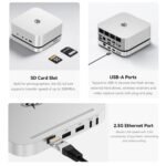 Beelink Mate SE 80Gbps Dock for SER8、SER9 Pro/Max and SER10 Max