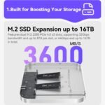Beelink EX Mate Studio 80Gbps SSD Enclosure for Mac Studio